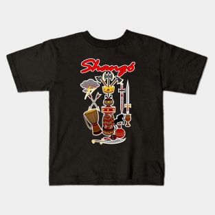 Shangó Orisha Kids T-Shirt